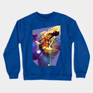 Star Power Shines On Crewneck Sweatshirt